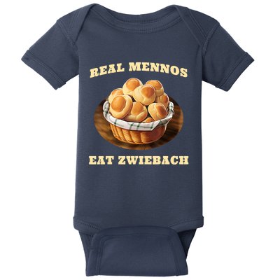 Zwiebach Mennonite Bun Roll Bread Baking Zwieback Baby Bodysuit