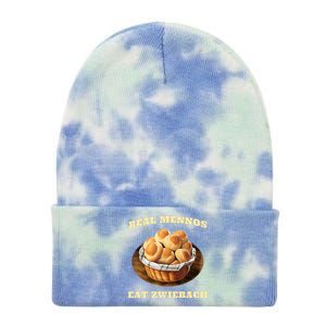 Zwiebach Mennonite Bun Roll Bread Baking Zwieback Tie Dye 12in Knit Beanie