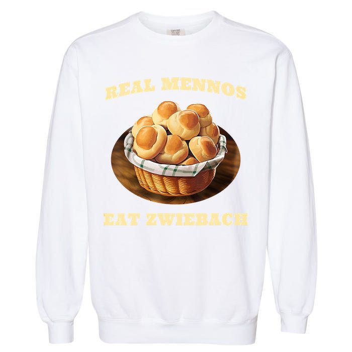 Zwiebach Mennonite Bun Roll Bread Baking Zwieback Garment-Dyed Sweatshirt