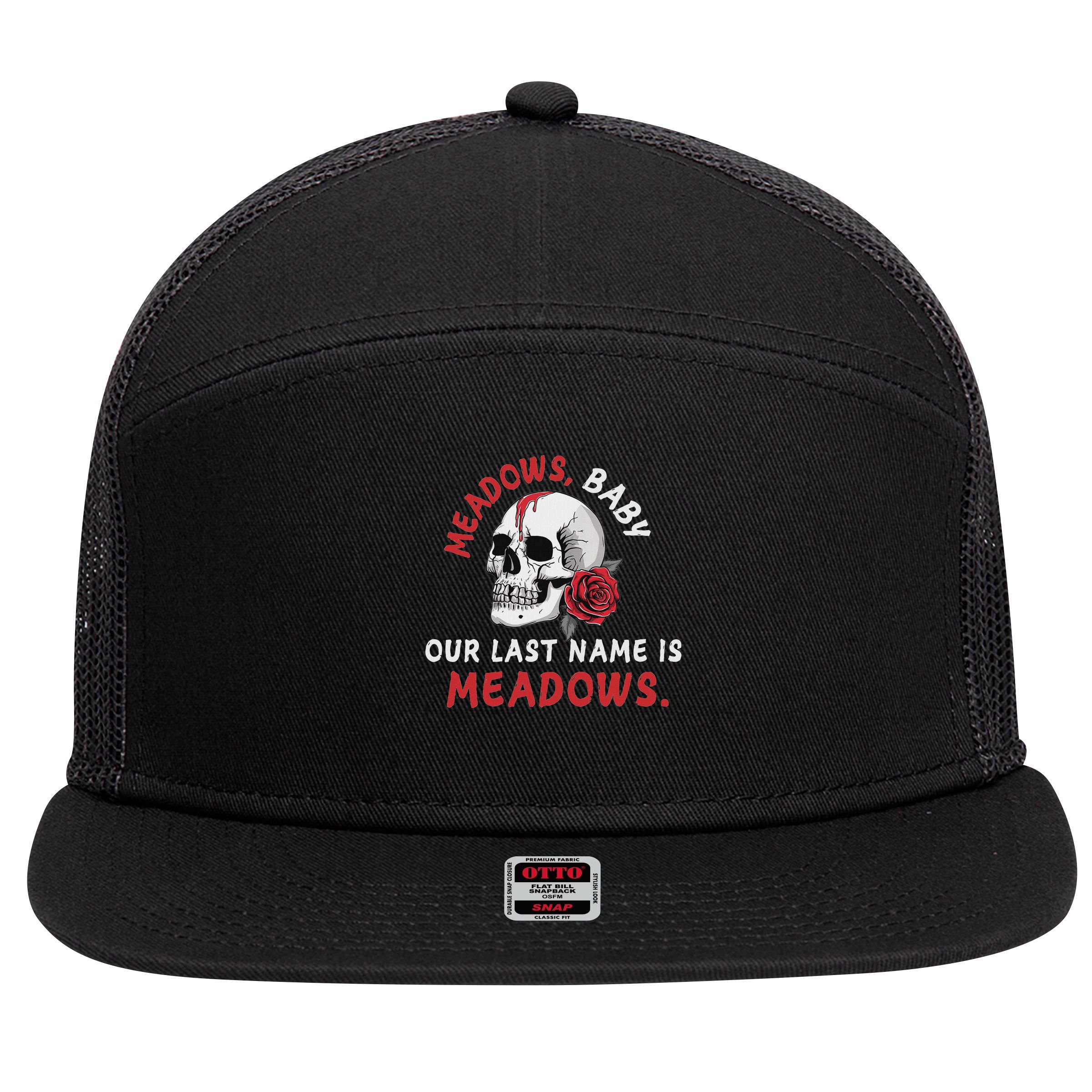 Zade Meadows Baby 7 Panel Mesh Trucker Snapback Hat