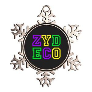 Zydeco Music Forever Festivals with Mardi Gras Fat Tuesday Premium Metallic Star Ornament