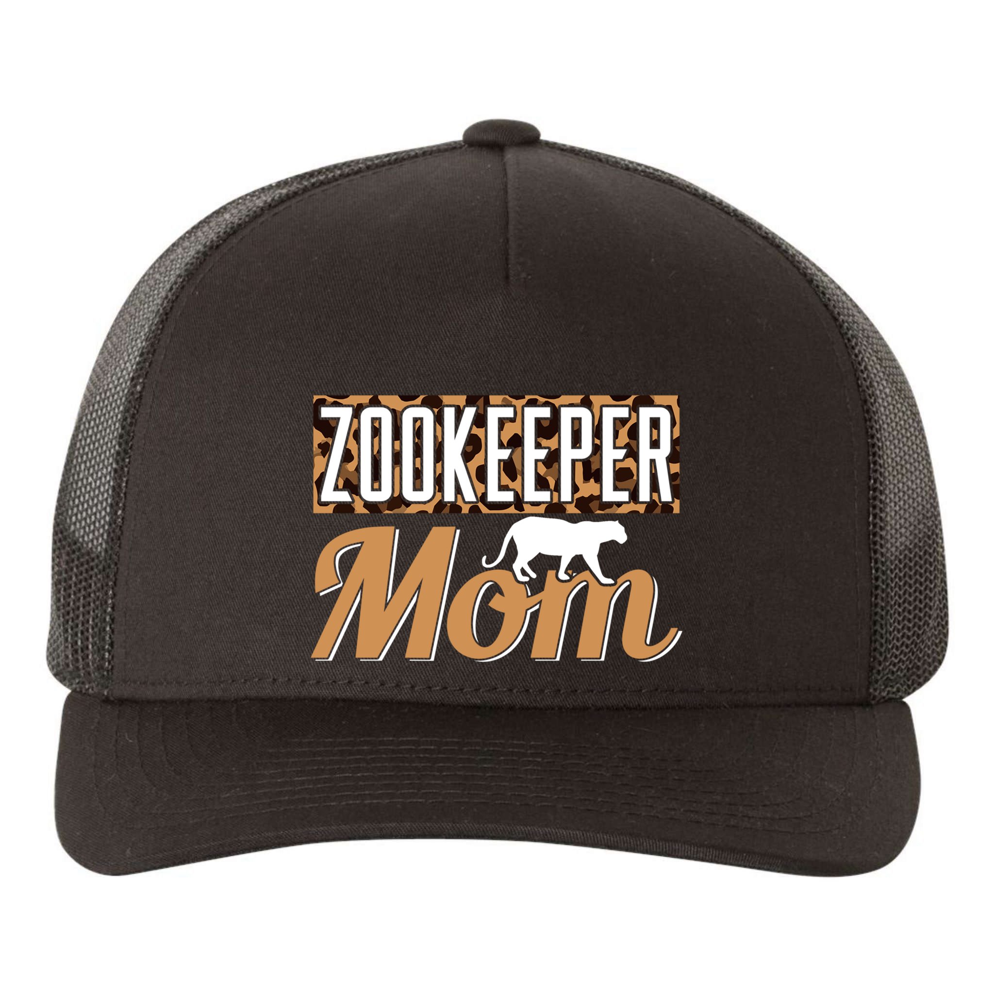 Zookeeper Mom Gift Yupoong Adult 5-Panel Trucker Hat