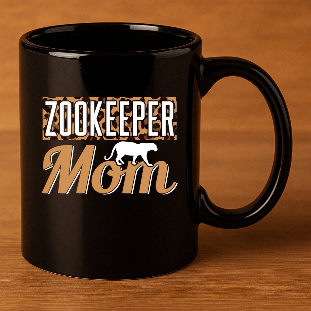 Zookeeper Mom Gift 11oz C Handle Ceramic Mug