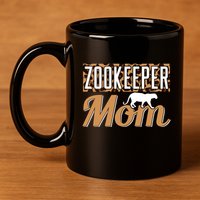 Zookeeper Mom Gift 11oz C Handle Ceramic Mug