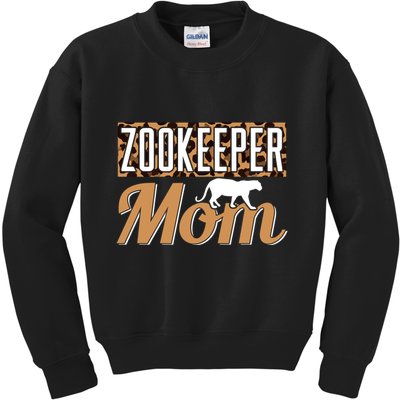 Zookeeper Mom Gift Kids Sweatshirt