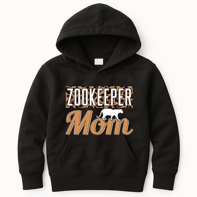 Zookeeper Mom Gift Kids Hoodie