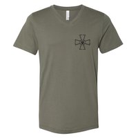 Zelensky Military Green Shirt V-Neck T-Shirt