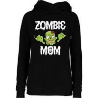 Zombie Mom Mother Matching Family Halloween Womens Funnel Neck Pullover Hood