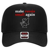 Zelensky Make Russia Small Again High Crown Mesh Back Trucker Hat