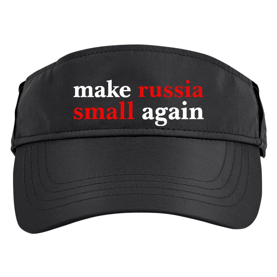 Zelensky Make Russia Small Again Adult Drive Performance Visor