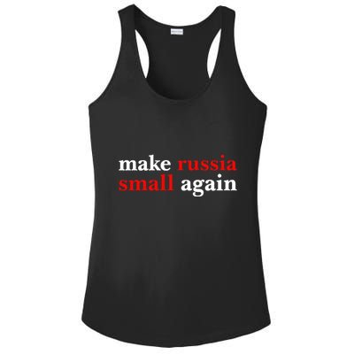 Zelensky Make Russia Small Again Ladies PosiCharge Competitor Racerback Tank