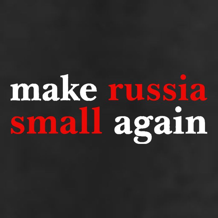 Zelensky Make Russia Small Again 25L Jumbo Tote