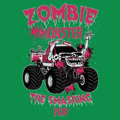 Zombie Monster Truck The Smashing Dead T-Shirt