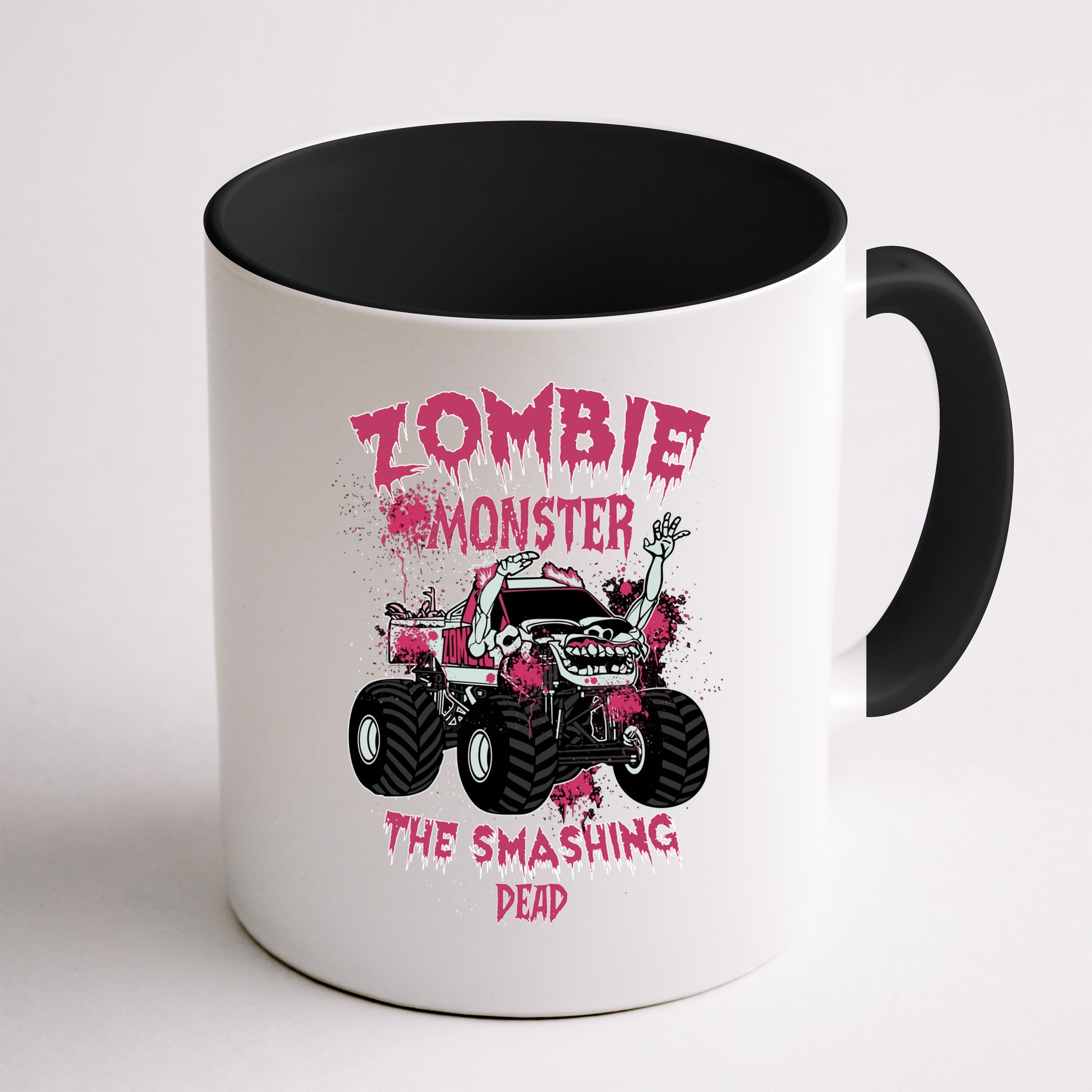 Zombie Monster Truck The Smashing Dead Funny Gift Mug