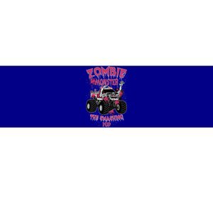 Zombie Monster Truck The Smashing Dead Funny Gift Bumper Sticker