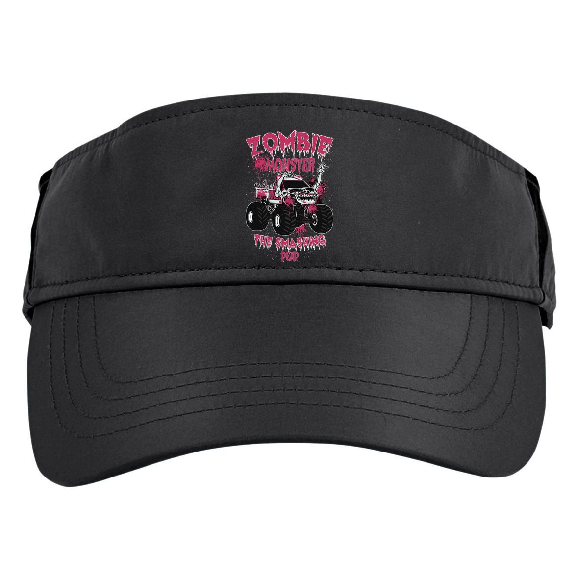 Zombie Monster Truck The Smashing Dead Adult Drive Performance Visor