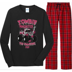 Zombie Monster Truck The Smashing Dead Long Sleeve Pajama Set