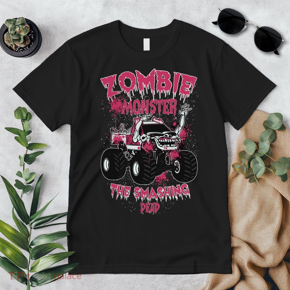 Zombie Monster Truck The Smashing Dead Premium T-Shirt
