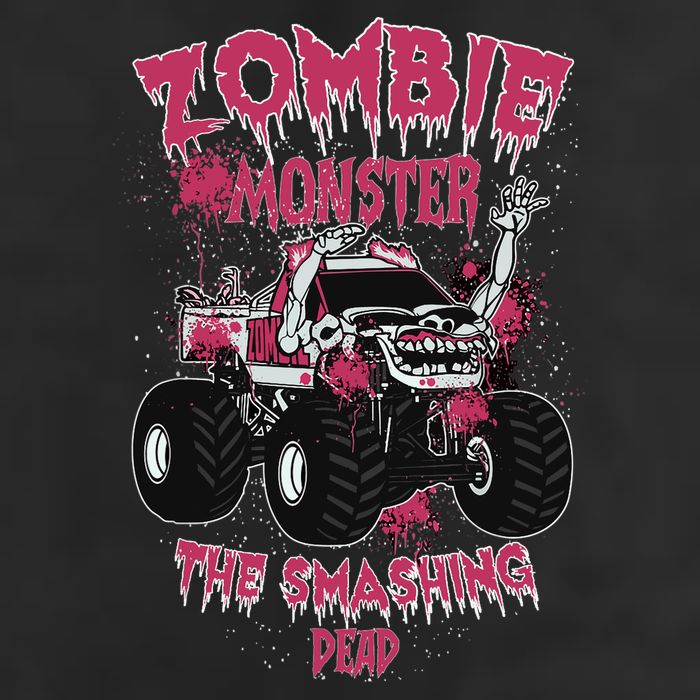 Zombie Monster Truck The Smashing Dead 25L Jumbo Tote