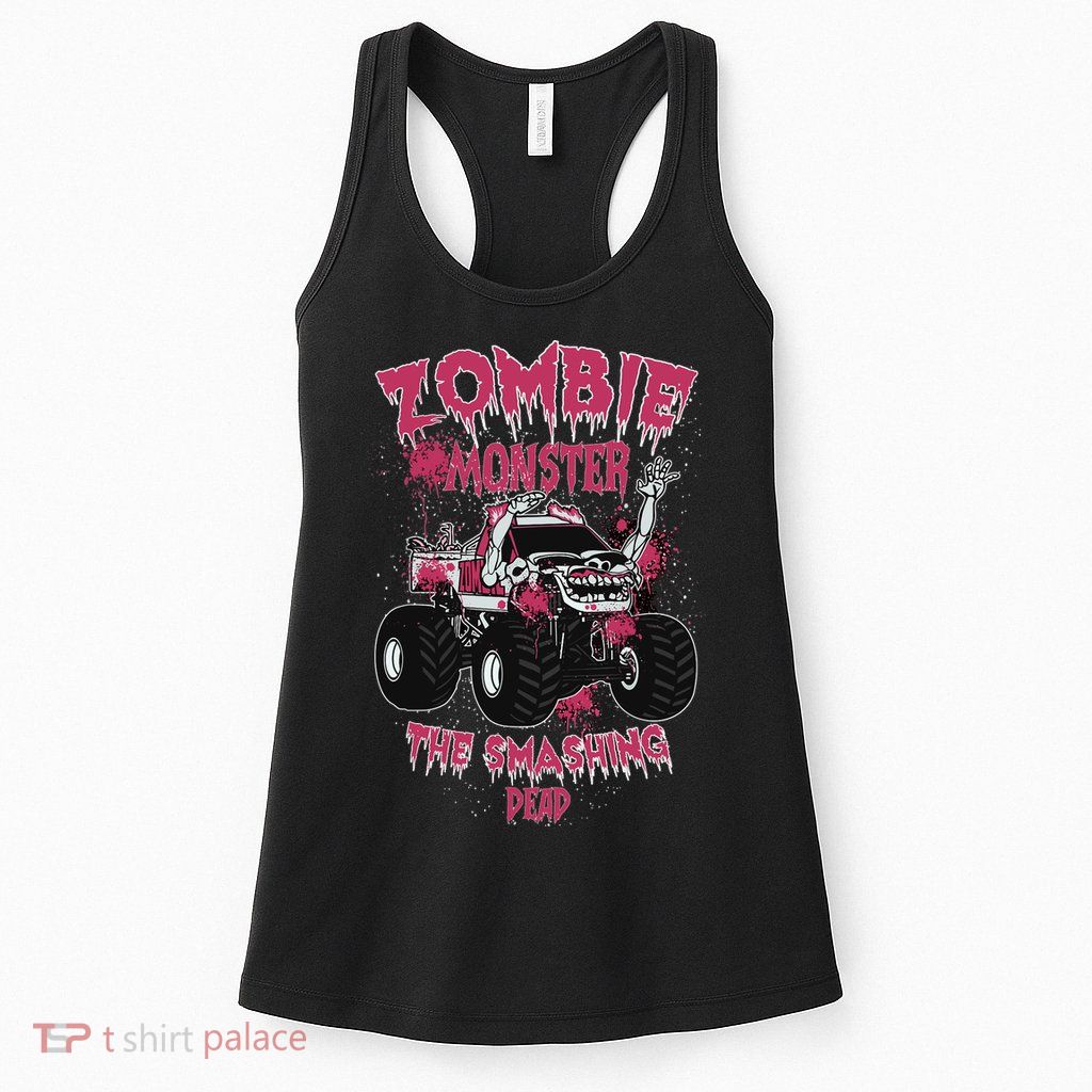 Zombie Monster Truck The Smashing Dead Womens Tank Top
