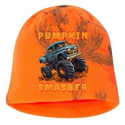 Zombie Monster Truck Pumpkin Smasher Halloween Costume Kids Kati - Camo Knit Beanie