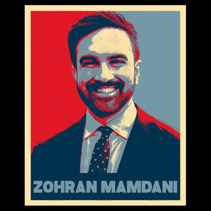 Zohran Mamdani Vintage Poster Design City Backpack