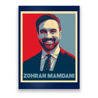 Zohran Mamdani Vintage Poster Design Poster