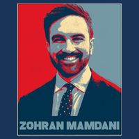 Zohran Mamdani Vintage Poster Design Kids T-Shirt