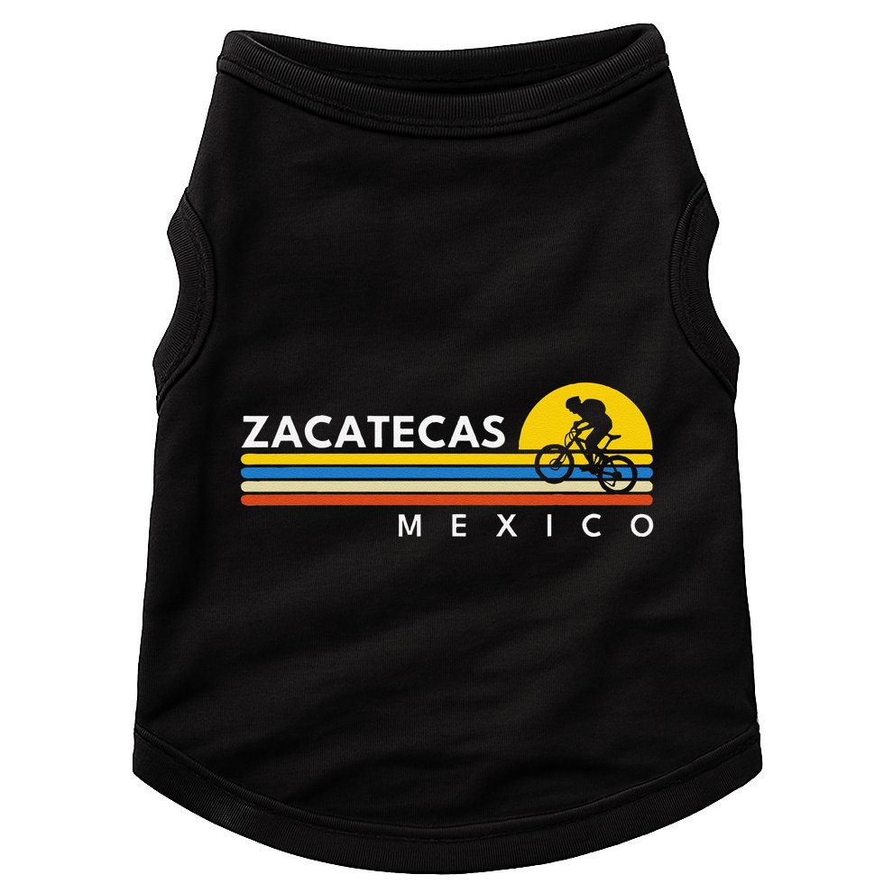 Zacatecas Mexico Vintage Retro Souvenirs Doggie Tank