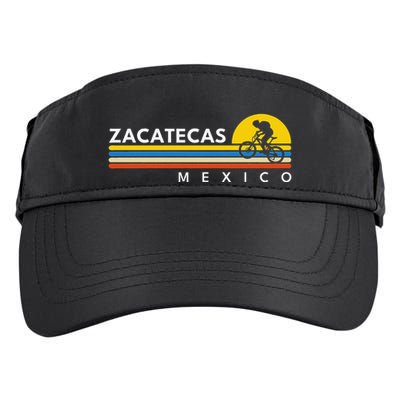 Zacatecas Mexico Vintage Retro Souvenirs Adult Drive Performance Visor