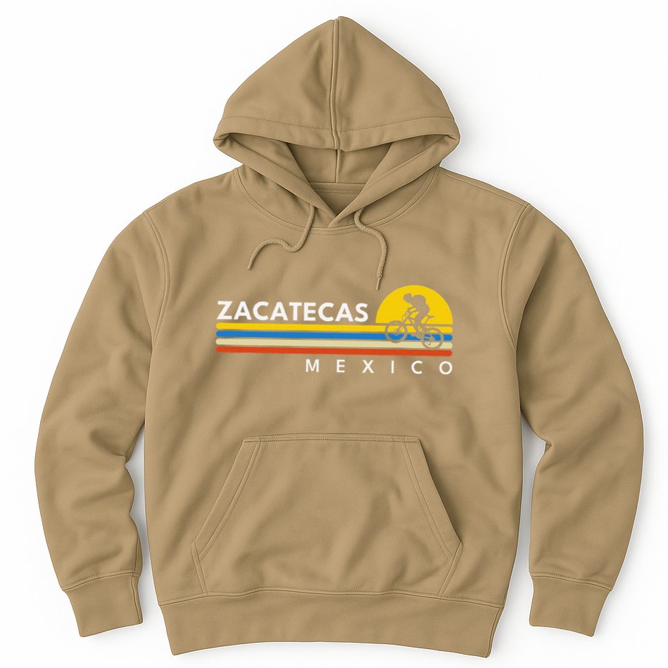 Zacatecas Mexico Vintage Retro Souvenirs Hoodie