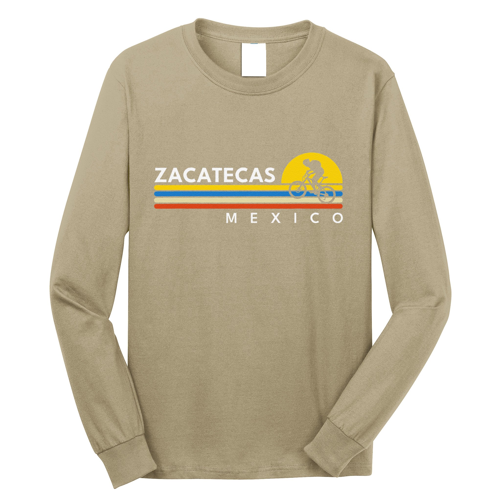 Zacatecas Mexico Vintage Retro Souvenirs Long Sleeve Shirt