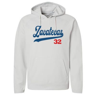 Zacatecas Mexico Performance Fleece Hoodie