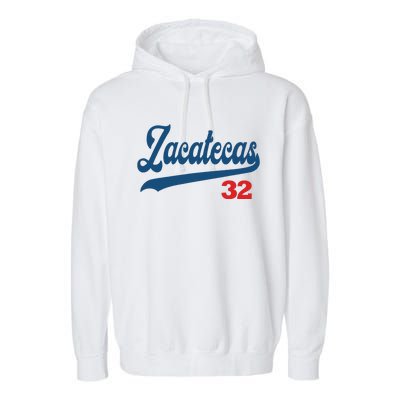 Zacatecas Mexico Garment-Dyed Fleece Hoodie