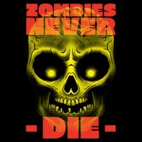 Zombies Never Die Sustainable Bucket Hat