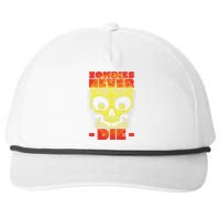 Zombies Never Die Snapback Five-Panel Rope Hat