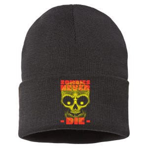 Zombies Never Die Sustainable Knit Beanie