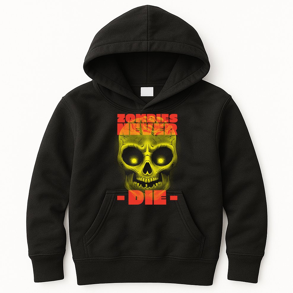 Zombies Never Die Kids Hoodie