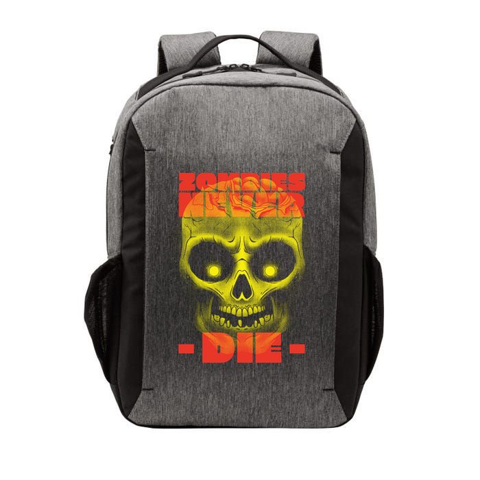 Zombies Never Die Vector Backpack