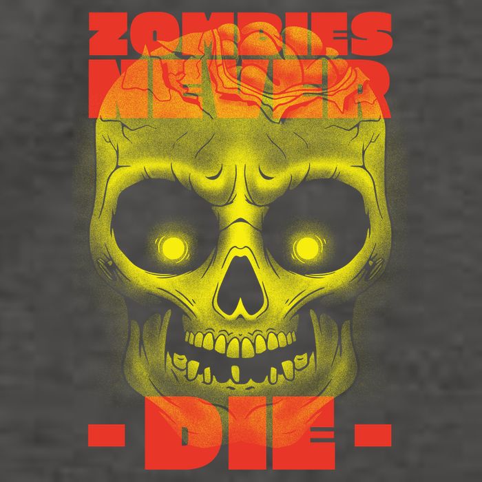 Zombies Never Die Vector Backpack
