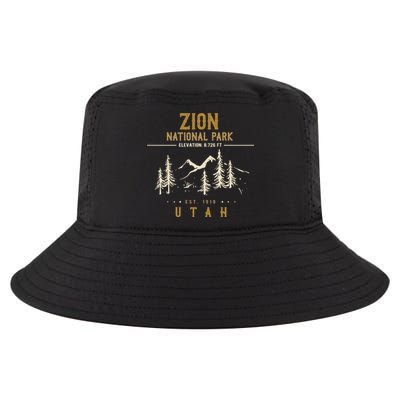 Zion National Park, US Nationalpark In Utah Cool Comfort Performance Bucket Hat
