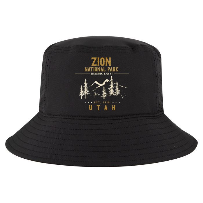 Zion National Park, US Nationalpark In Utah Cool Comfort Performance Bucket Hat