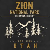 Zion National Park, US Nationalpark In Utah Cool Comfort Performance Bucket Hat