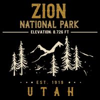 Zion National Park, US Nationalpark In Utah Cooling Performance Crew T-Shirt