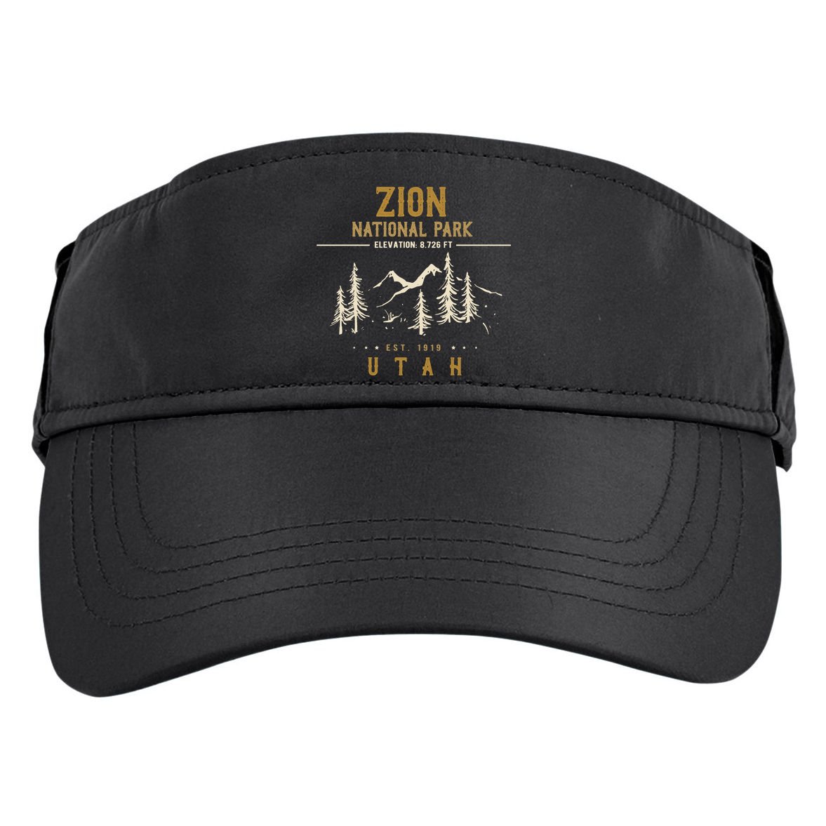 Zion National Park, US Nationalpark In Utah Adult Drive Performance Visor