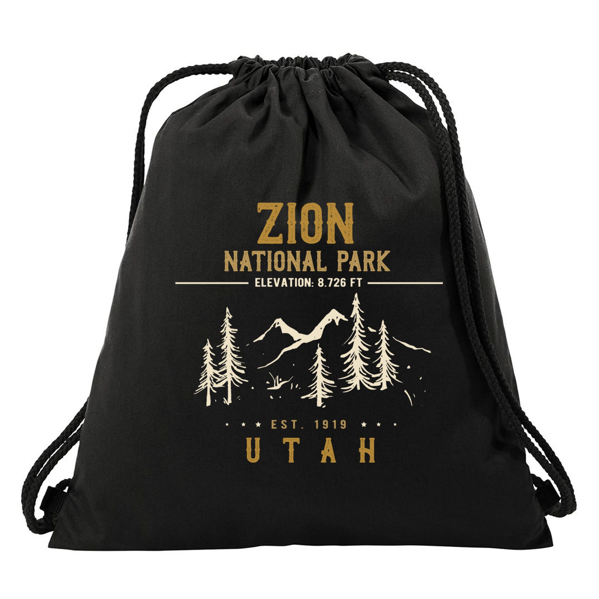 Zion National Park, US Nationalpark In Utah Drawstring Bag