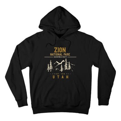 Zion National Park, US Nationalpark In Utah Tall Hoodie