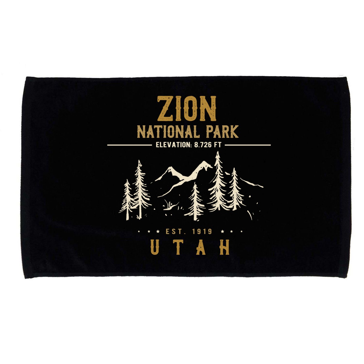 Zion National Park, US Nationalpark In Utah Microfiber Hand Towel