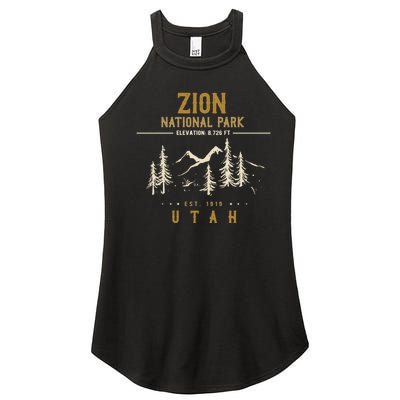 Zion National Park, US Nationalpark In Utah Women’s Perfect Tri Rocker Tank