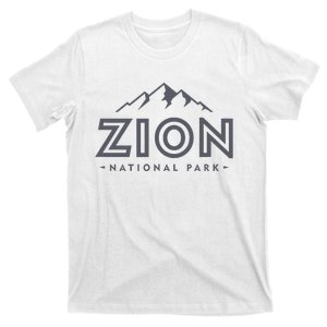 Zion National Park Utah Mountain Hiking T-Shirt